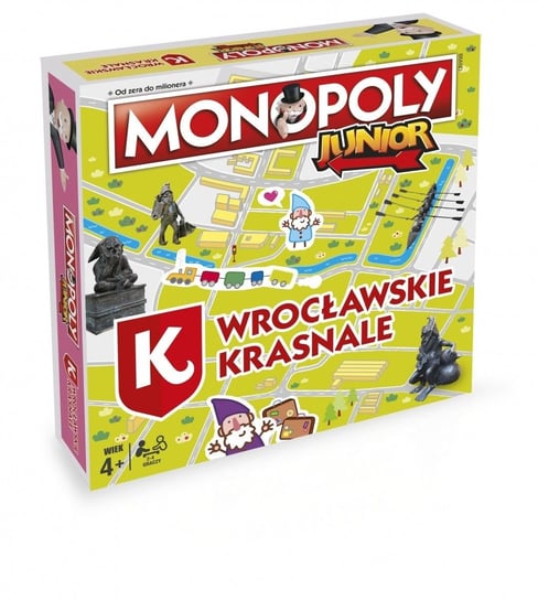 Monopoly, gra strategiczna, Monopoly Junior Wrocławskie Krasnale Monopoly