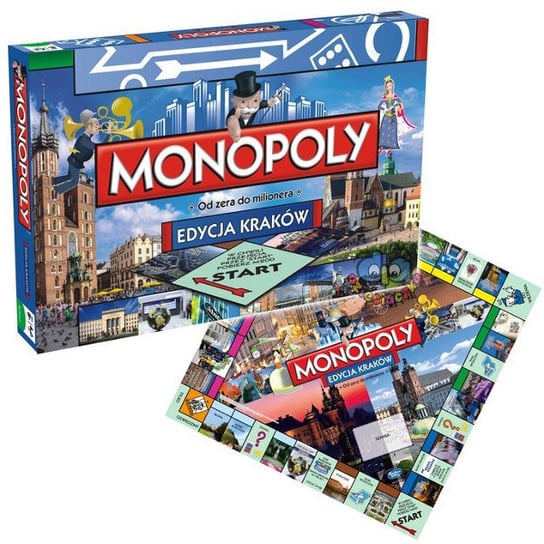 Monopoly, gra strategiczna Monopoly Kraków Monopoly