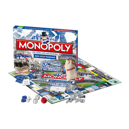 Monopoly, gra strategiczna Monopoly Lech Poznań FC Monopoly