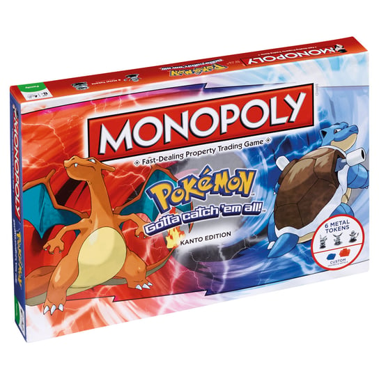 Monopoly, gra strategiczna Monopoly Pokemon (Kanto Edition) Monopoly