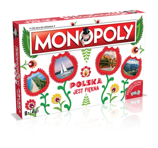 Monopoly, gra strategiczna Monopoly Polska jest piękna Monopoly
