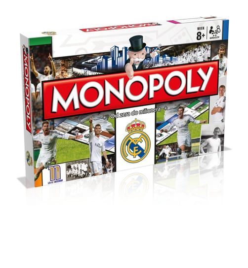 Monopoly, gra strategiczna Monopoly Real Madryt Monopoly