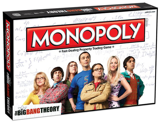 Monopoly, gra strategiczna Monopoly The Big Bang Theory Monopoly