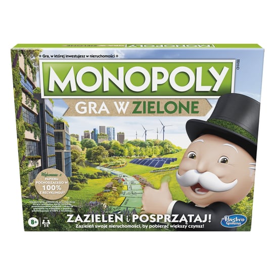 Monopoly Graj w Zielone, E9348 Monopoly