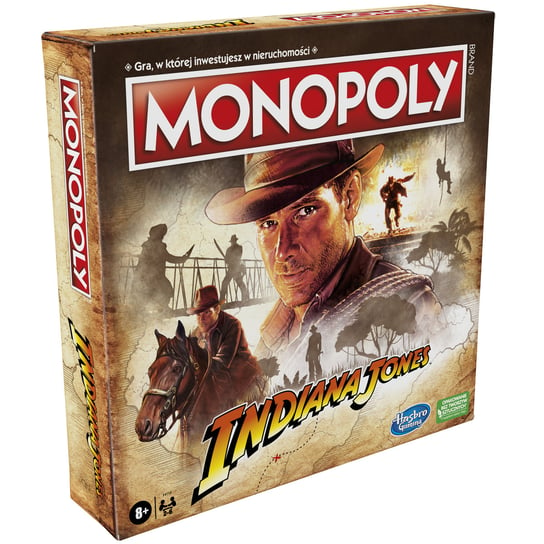 Monopoly Indiana Jones gra planszowa F4112 Monopoly