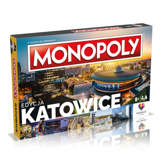 Monopoly Katowice, gra planszowa Winning Moves