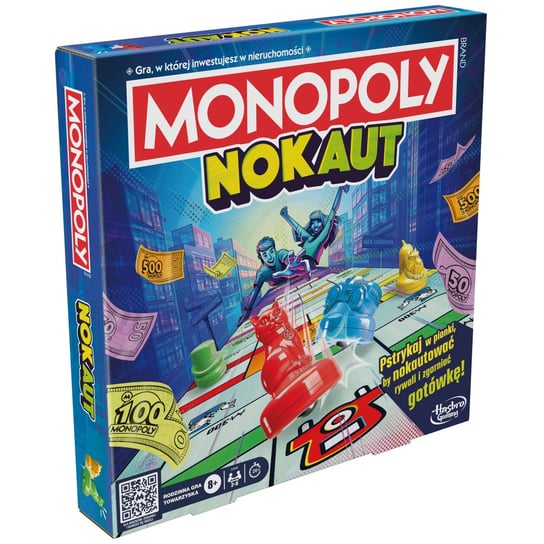 MONOPOLY KNOCKOUT, gra planszowa Monopoly