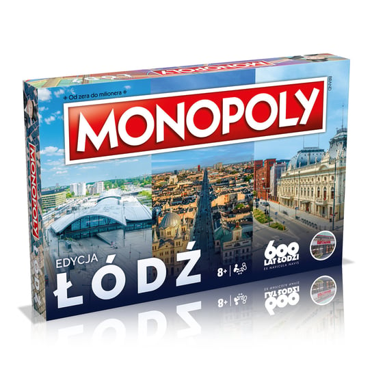 Monopoly Łódź gra planszowa Monopoly