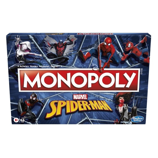 Monopoly: Marvel Spider-Man, gra planszowa Monopoly