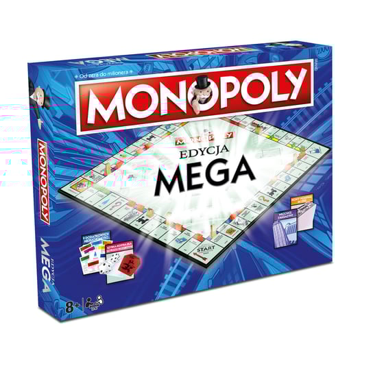 Monopoly MEGA, gra planszowa Winning Moves