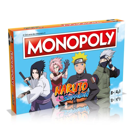 Monopoly Naruto, gra planszowa Winning Moves