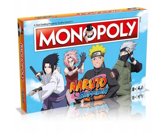 Monopoly: Naruto Shippuden (wersja angielska), gra planszowa Monopoly