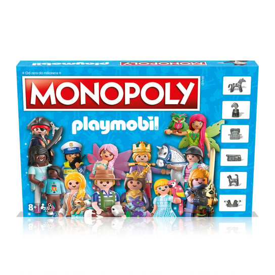 Monopoly Playmobil gra planszowa Hasbro Winning Moves