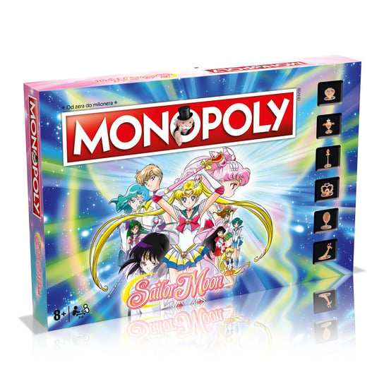 Monopoly Sailor Moon - Czarodziejka z Księżyca, Winning Moves, Monopoly Winning Moves