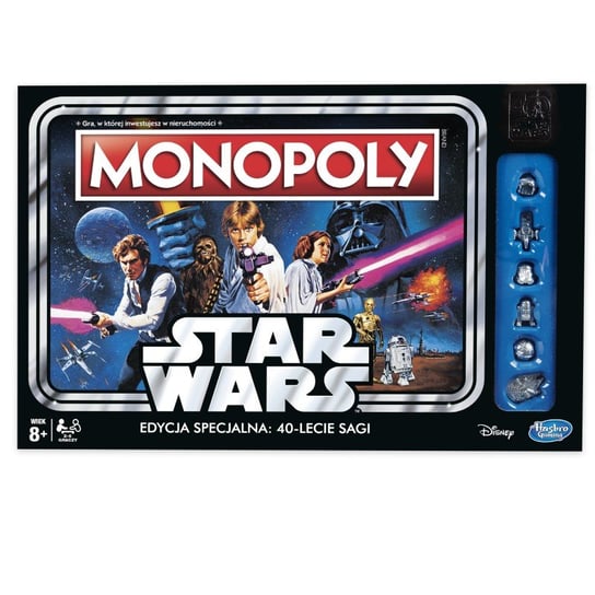 Monopoly Star Wars Edycja Specjalna 40-lecie sagi, C1990 Monopoly