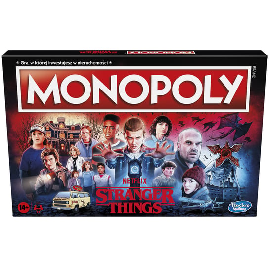 Monopoly Stranger Things 4. sezon, F2544 gra planszowa Monopoly