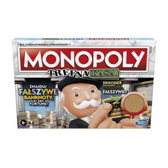 Monopoly Trefna Kasa, F2674, gra planszowa Monopoly