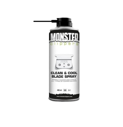 Monster Clippers Clean & Cool Blade Spray 400ml Monster