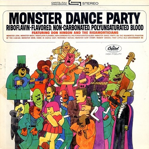 Monster Dance Party Don Hinson & The Rigamorticians
