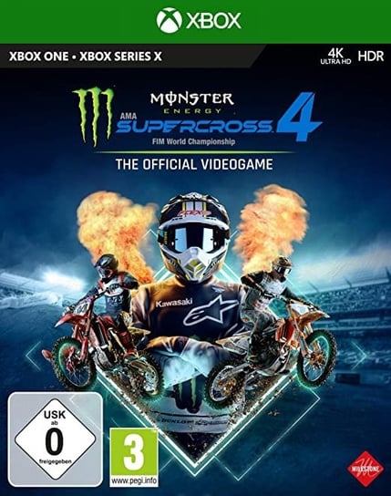 Monster Energy Supercross The Official Videogame 4, Xbox One, Xbox Series X Milestone