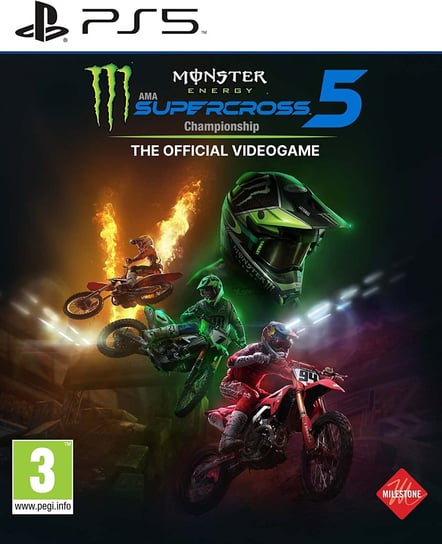 Monster Energy Supercross - The Official Videogame 5 EN/FR, PS5 Milestone
