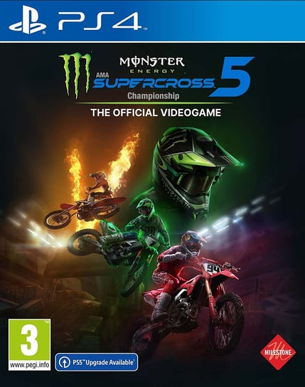 Monster Energy Supercross - The Official Videogame 5, PS4 Milestone