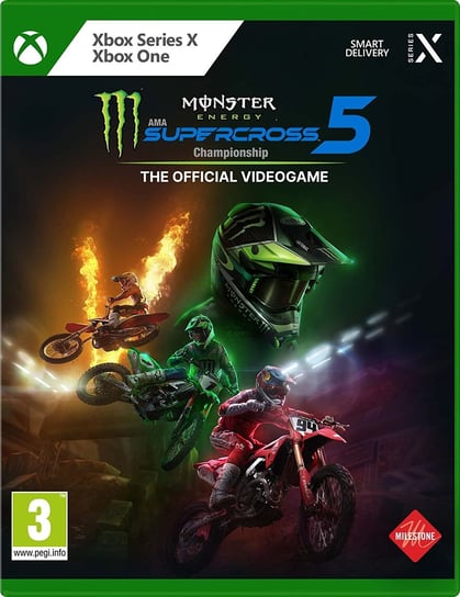 Monster Energy Supercross - The Official Videogame 5, Xbox One, Xbox Series X Milestone