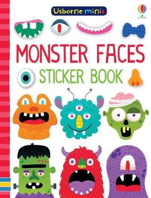 Monster Faces Sticker Book Smith Sam