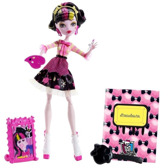 Monster High, Art Class, lalka Draculaura, BDF12 Mattel