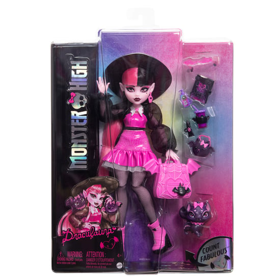 Monster High Draculaura Lalka podstawowa Mattel