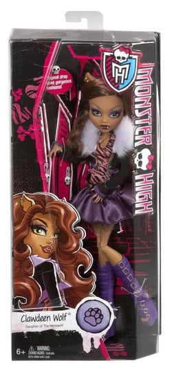Monster High, Klasyczne Straszyciółki, lalka Clawdeen Wolf, CFC60/CFC62 Mattel