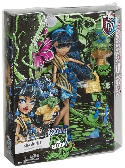 Monster High, Kwietne Upiorki, lalka Cleo de Nile, CGH93/CGH94 Mattel