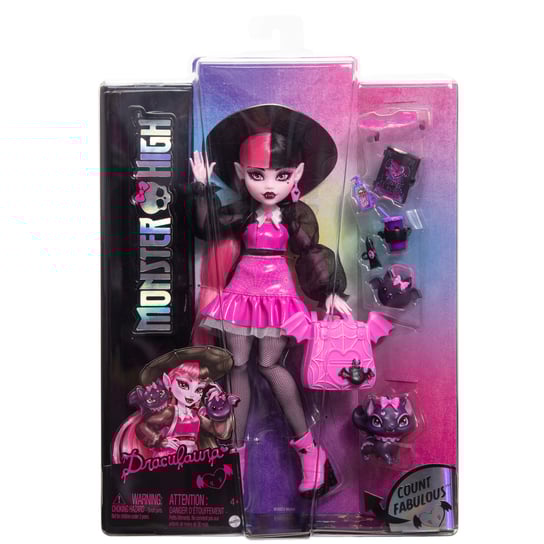 Monster High, Lalka Draculaura, HRP64 Monster High