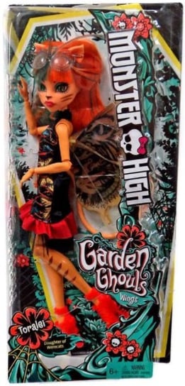 Monster High, lalka Skrzydlata Straszyciółka Toralei Stripes, FCV55 Mattel