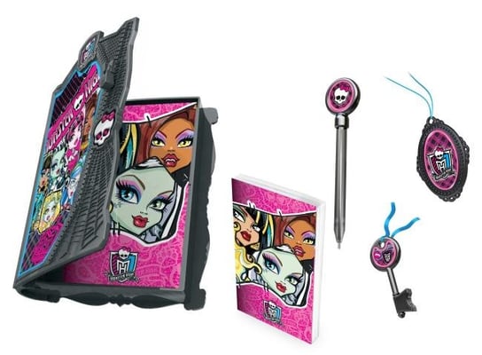 Monster High, pamiętnik, zestaw Monster High