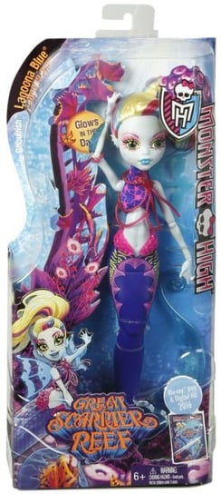 Monster High, Podwodne Straszyciółki, lalka Lagoona Blue Mattel