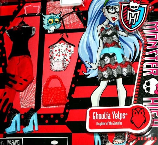 Monster High, ubranie Ghoulia Yelps Mattel