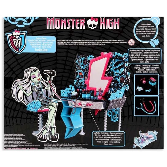 Monster High, Upiorne Akcesoria, toaletka Frankie Stein Mattel