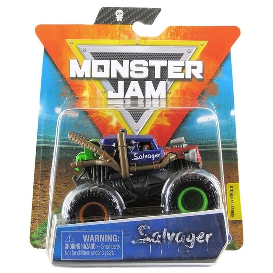 Monster Jam, 1:64, 1 pak, Salvager Monster Jam