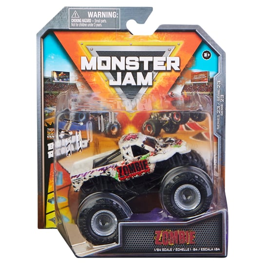 Monster Jam, 1:64, 1 pak, Zombie White Montser Jam