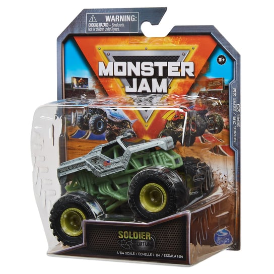 Monster Jam 1:64 die-cast 1pak  SoliderFortune29 Monster Jam