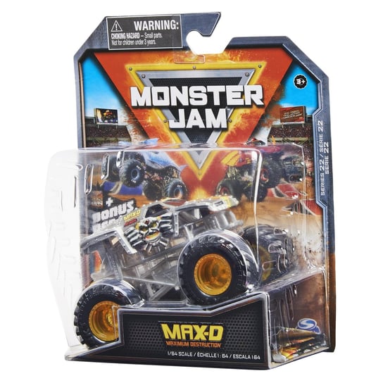 Monster Jam, pojazd 1:64 die-cast 1pak Max Monster Jam