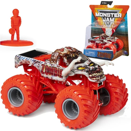 Monster Jam, pojazd z figurką Zombie Monster Jam