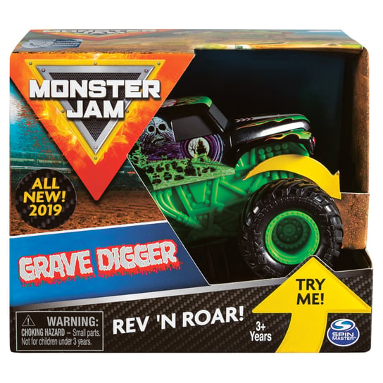Monster Jam, samochód Warczące Opony - Grave Digger Monster Jam