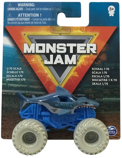 Monster Jam, samochodzik Megalodon 1:70 Monster Jam