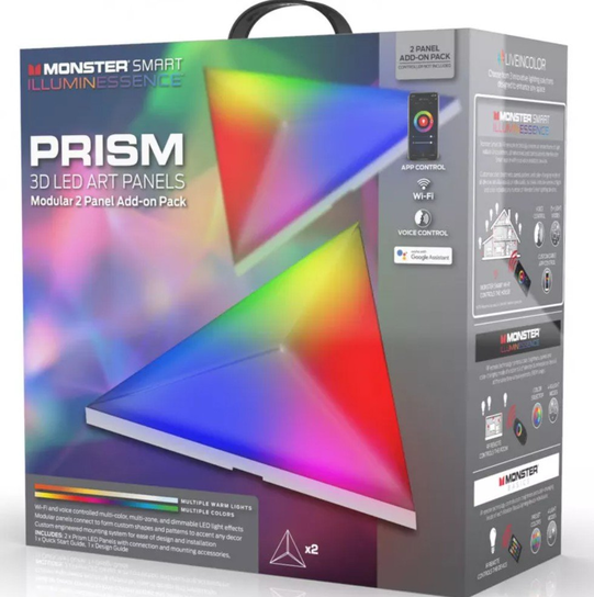 Prism Led Monster Smart Prism LED 3D Add On 2 Panels - Monster | Sklep EMPIK.COM