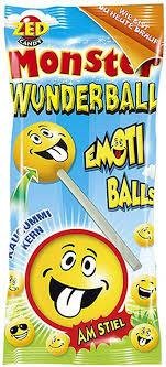 Monster Wonderball Emoti Lizak 80G Inna marka