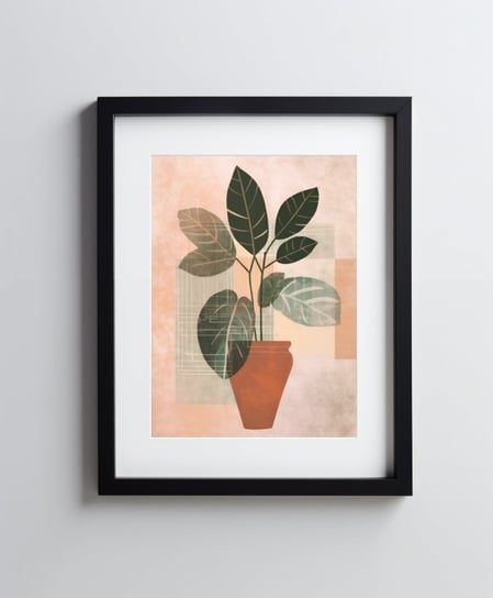 Monstera Boho - 30x40 cm - Bez ramy Harmony Posters