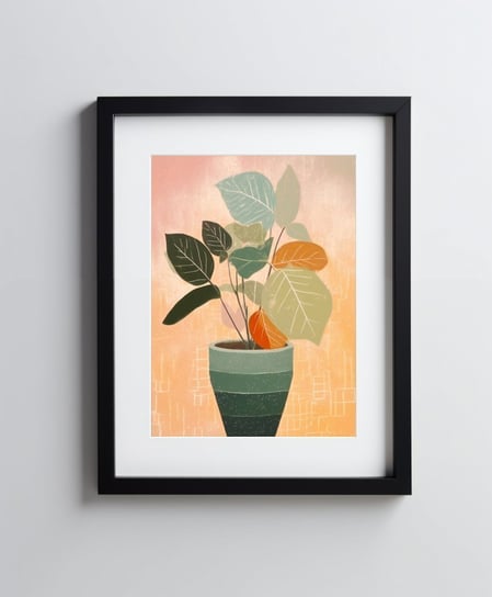 Monstera Boho - 30x40 cm - Bez ramy Harmony Posters