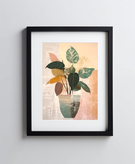 Monstera Boho - 40x50 cm - Bez ramy Harmony Posters